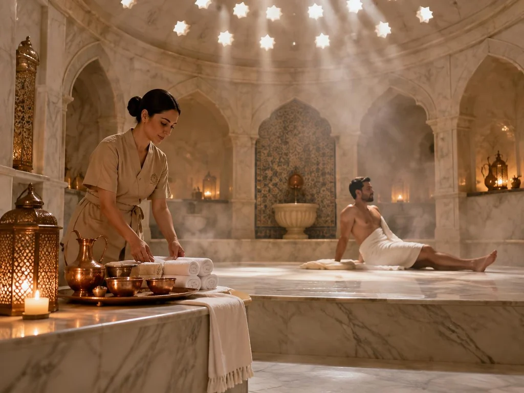 Turkish Hammam treatment at Amore Wellness