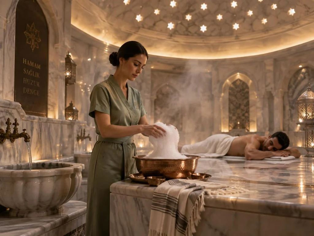 Turkish Hammam treatment at Ganga Spa