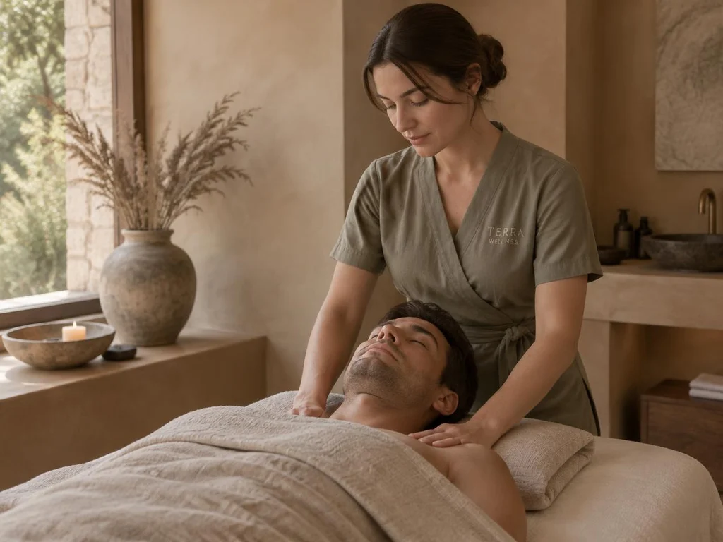 Holistic Swedish Massage treatment at Sattva Wellness
