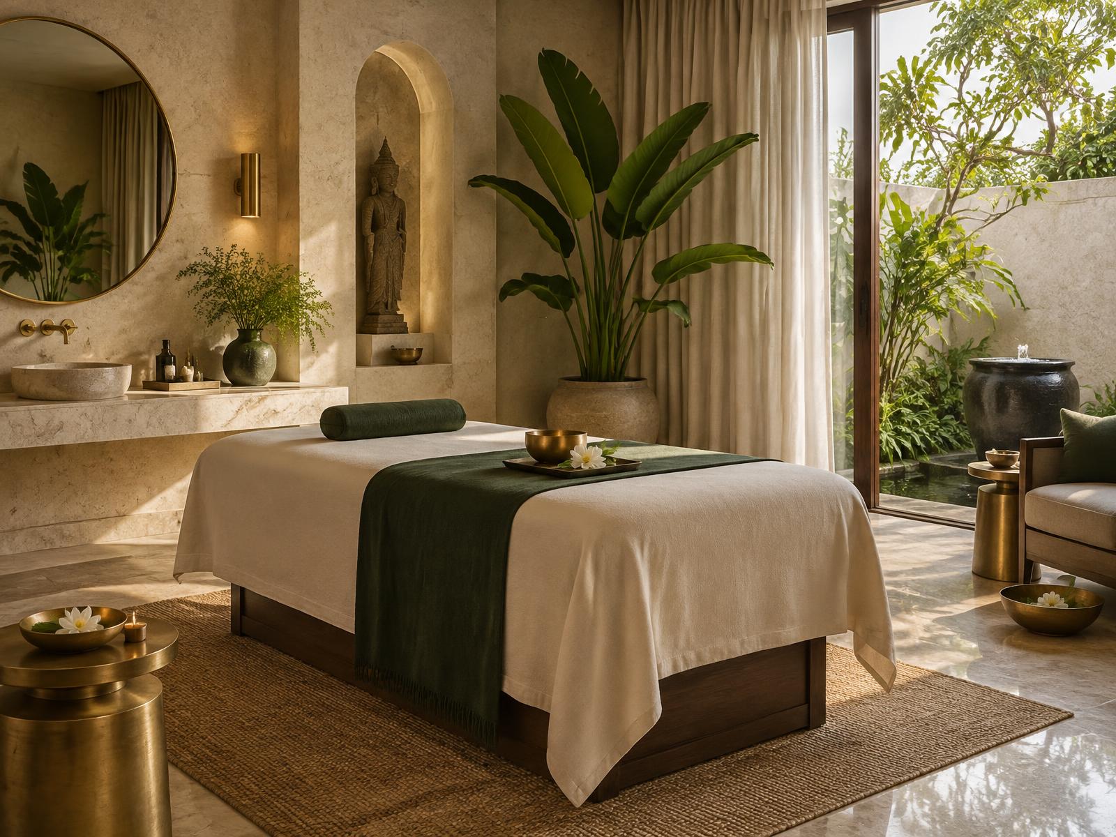 Ganga Spa wellness atmosphere